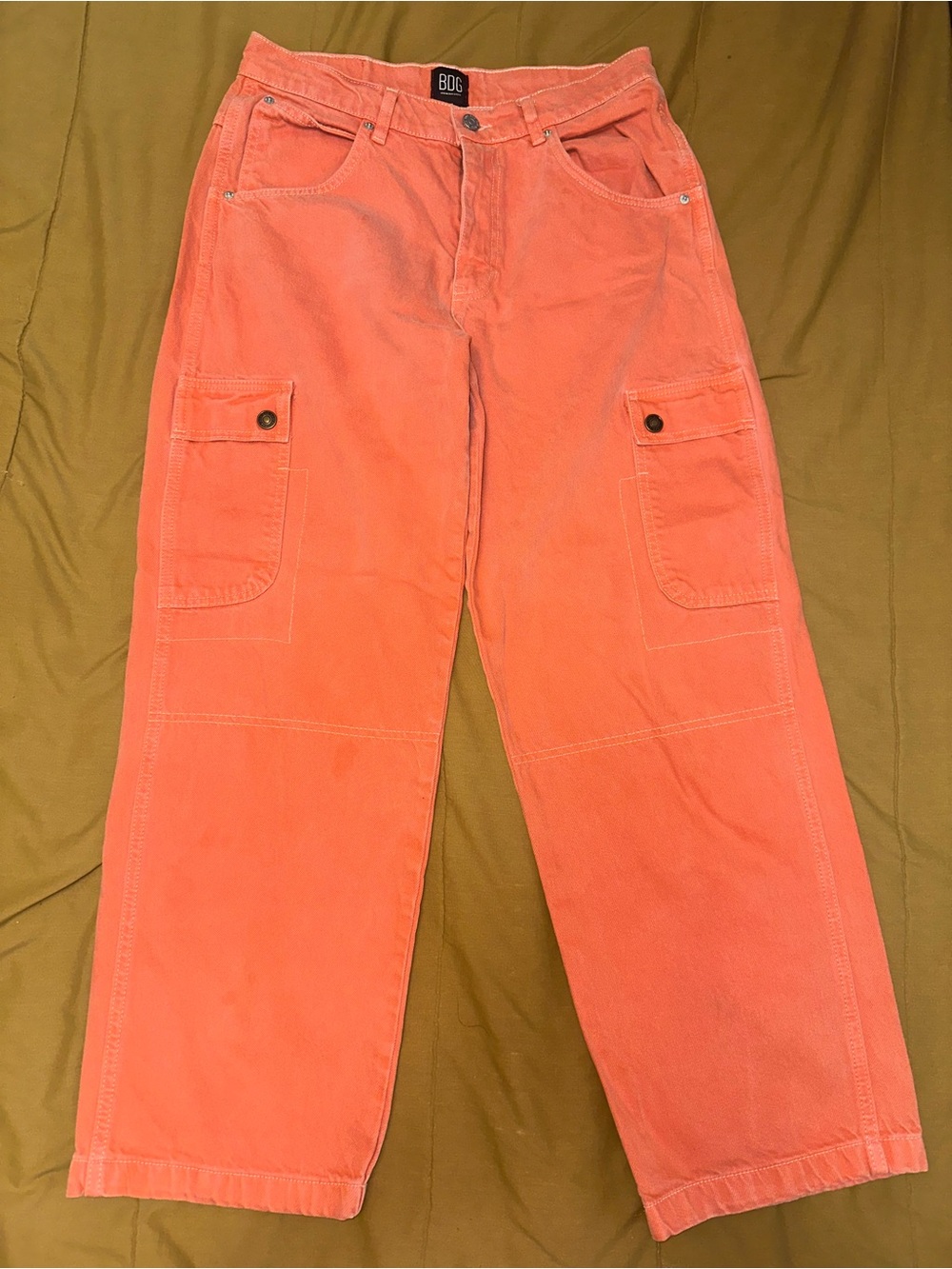 urban outfitters bdg rilee baggy cargo jeans